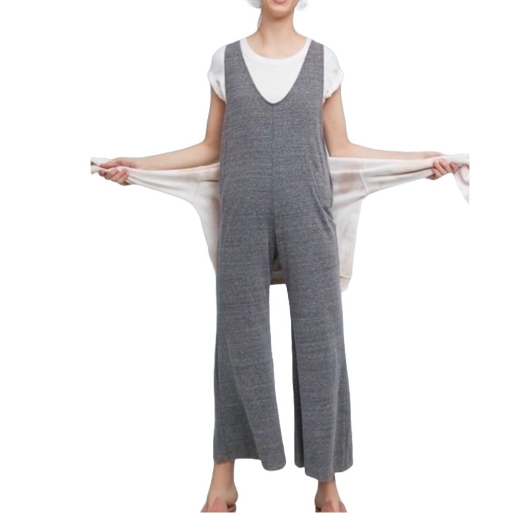 Anthro Cloth & Stone Soft Comfy‎ Pull on Jumpsuit S